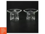 Glaslysestager fra Rosendahl (str. H. 6,5 cm ø. 10,5 cm) - 3