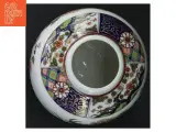 Porcelæns vase med blomster motiv (str. 14 cm) - 3