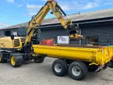 Yanmar B95W Engcon rotortilt, vogn mm. - 2