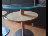 2 stk glas Cafe borde. 