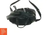 Sort skuldertaske fra Veggo (str. 40 cm) - 2