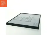 Indrammet plantegning (str. 41x31 cm) - 4
