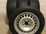  4 Stk. 800kr.  Mercedes 225/55/16, 99 % gummi