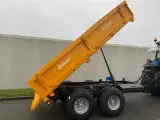 Tinaz 10 tons dumpervogn med slidsker - 2