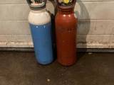 Gas/ilt ejer flasker