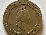 20 Pence England 1987 - 2