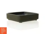 Retro blå keramik askebæger - Søholm (str. 12 x 12 x 3 cm) - 2