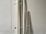 Nordicdoor massiv indvendig dobbelt dør bd60 db25, melamin, 1520x2552mm, hvid - 4