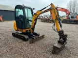 JCB 8020 minigraver / 2T - 3 skovle & powertilt - 2