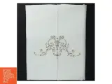 Hvid dug med broderi (str. 120 x 160 cm) - 4