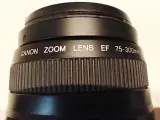 Canon objektiv EF 75-300mm 1:4-5.6+EOS 500N analog