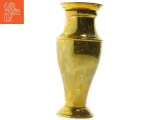 Vintage blomster vase med indsats til vand (str. 25 cm) - 4
