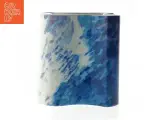 Royal Copenhagen Ocean Moderne blå vase 13.5 x 12 cm Grethe Meyer (str. 13,5x12,5 cm) - 2