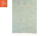 Vævet tæppe med frynser (str. 60 x 95 cm) - 5