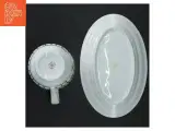Porcelæn kaffesæt fra Royal Copenhagen (str. 19 x. 12 cm h. 9,5 cm ø. 8,5 cm) - 2