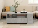 Sofabord 102x55x42 cm konstrueret træ betongrå