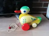 Gl trækand trækdyr i træ