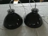 2 sorte pendel lamper