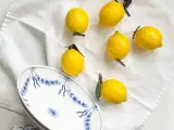 Kunstig citron, letvægt, pr stk, NB