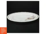 Porcelæns middags tallerkener med blomstermotiv fra Bavaria (str. Diameter 25 og en halv cm) - 3