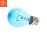 Blå glødepære fra Sm Lampen (str. 60 watt) - 2