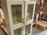 vitrine skabe med klart glas  - 2