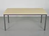 Efg kantinebord med birkeplade og gråt stel - 3