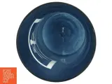 Sort vase med asiatisk tegn (str. H. 27 cm. ø. 12,5 cm) - 2
