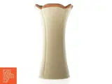 Keramikvase med blomstermotiv fra Made in west Germany - 3