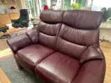 Lædersofa 2 og 3