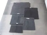 5 stk. sorte håndklæder