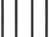 Geelong væghylde sort  metal 60 cm