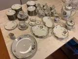 Kaffestel Sort rose eller Sort valø