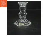 Klar krystal lysestager (str. 12 cm. 2 styk) - 2