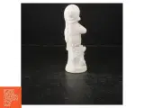 Hvid porcelæn figur (str. 19 cm) - 3