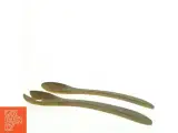 Salatbestik af oliventræ (str. 32 x, 7 cm) - 4