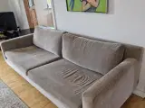 Lysegrå sofa  - 3