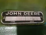John Deere 4.239DL-01 Blok og krumtap - 4