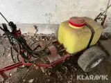 Strøjte Hardi 120 liters tank med 12 v pumpe - 3