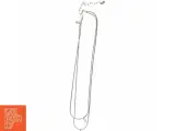 Dyrberg/Kern sølvfarvet halskæde med Swarovski-krystaller vedhæng (str. 46 cm) - 3