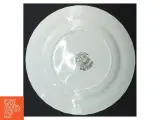 Dekorative tallerkener fra Staffordshire (str. Ø. 26 cm. 3 stykker) - 3