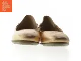 Guld ballerina sko fra Ecco (str. 39 ) - 4