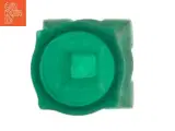 Grøn glasvase (str. 25x5,5 cm) - 2