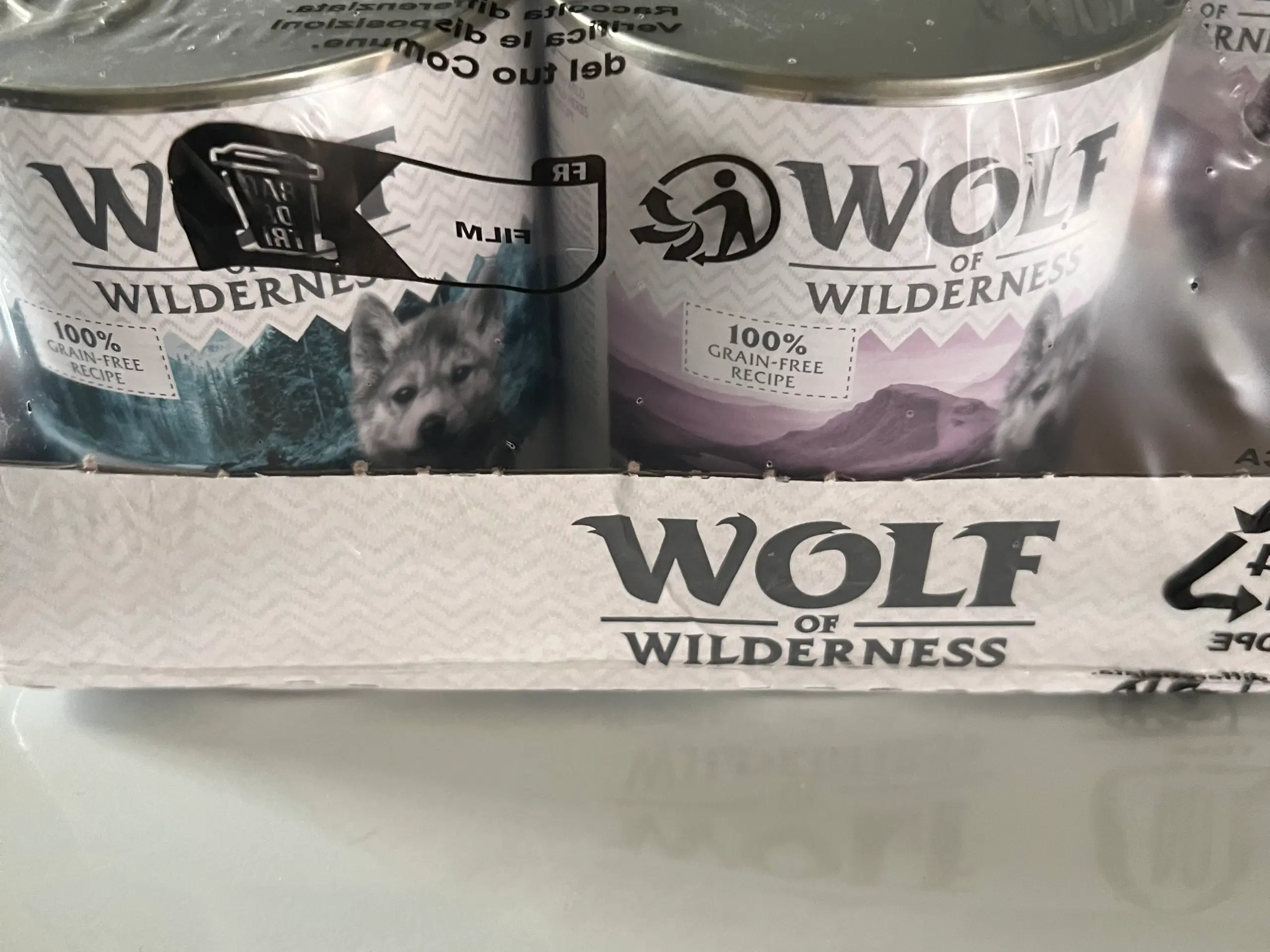 5x 800 g Wolf of wilderness vådfoder