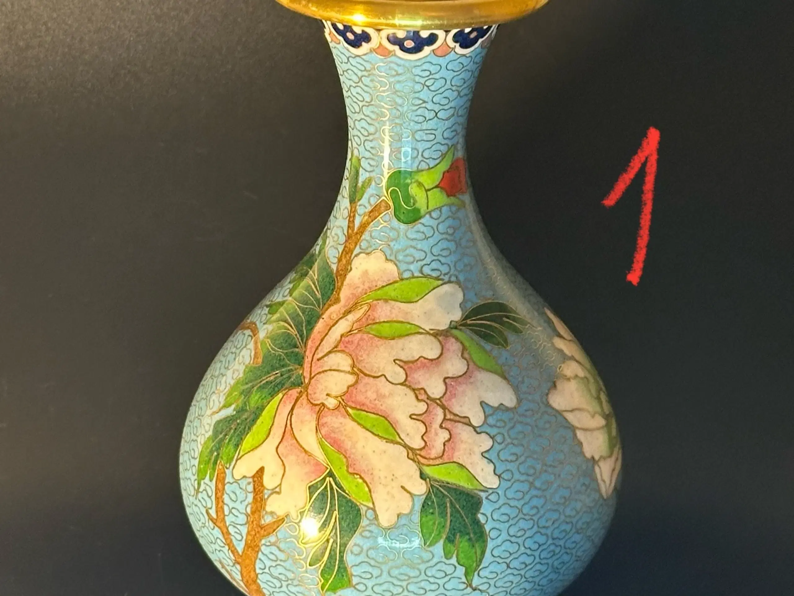 Vintage CLOISONNE genstande sælges. Læs beskrivels