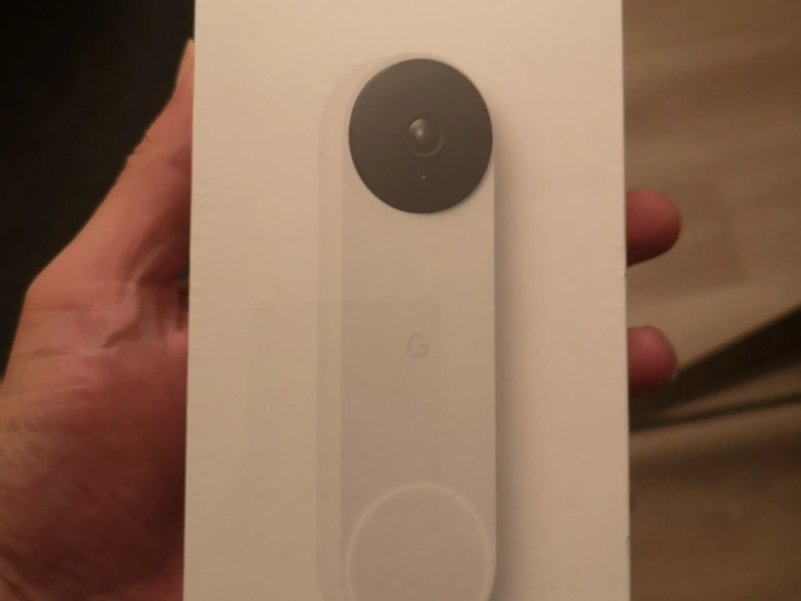 Google Nest doorbell.