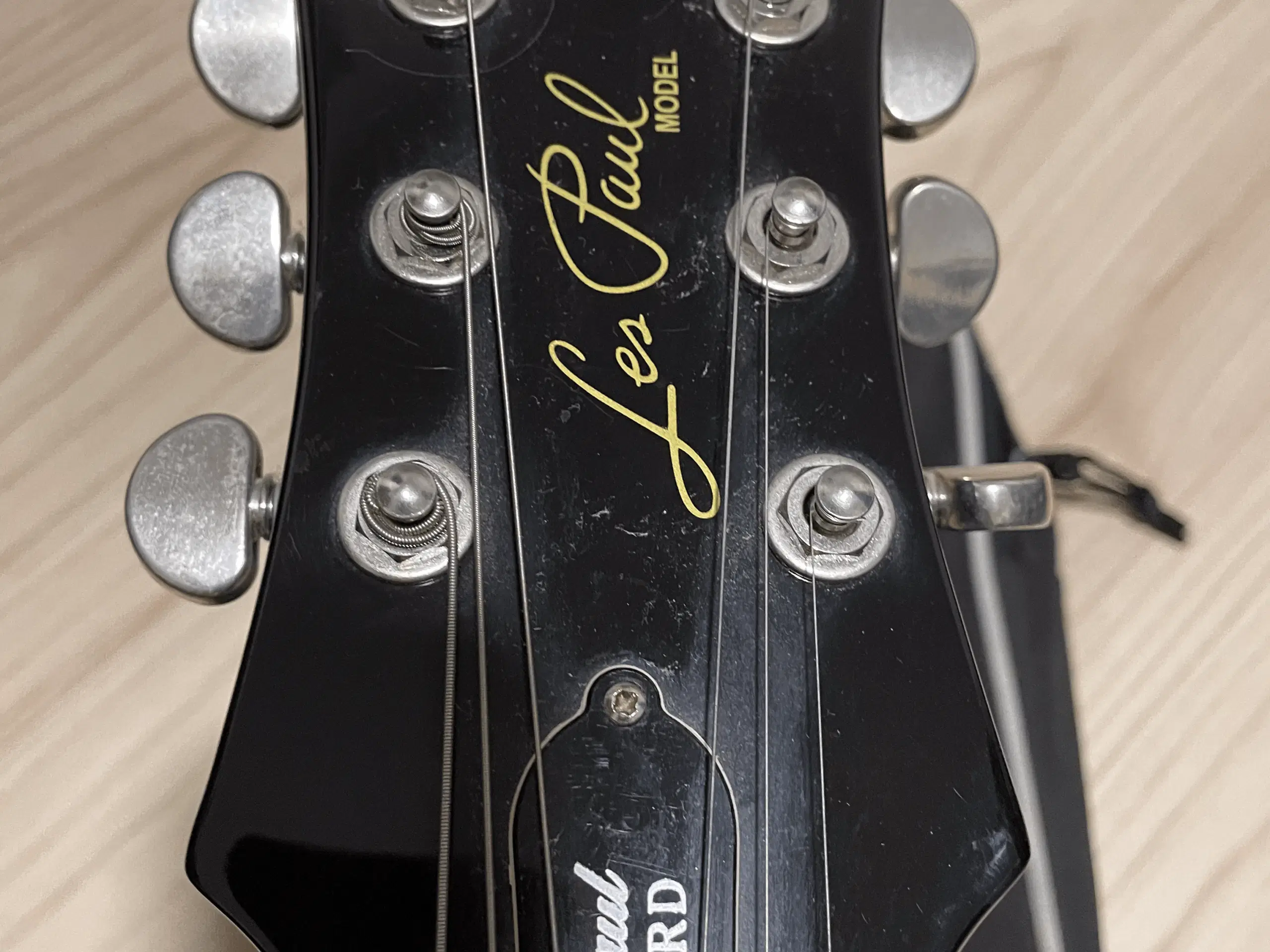 Epiphone les paul standard og vox forstærker