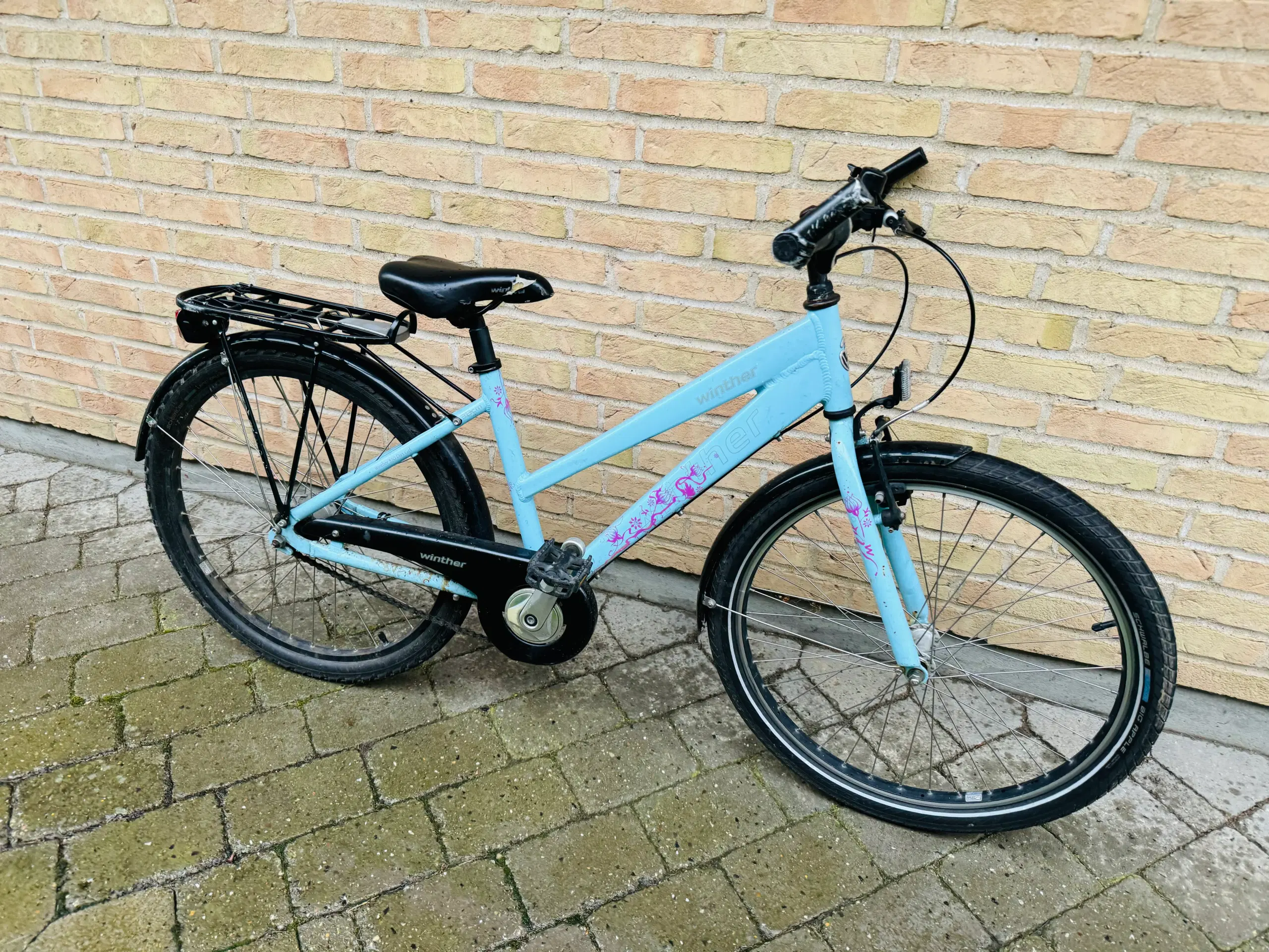 Pigecykel - Winther 24 tommer