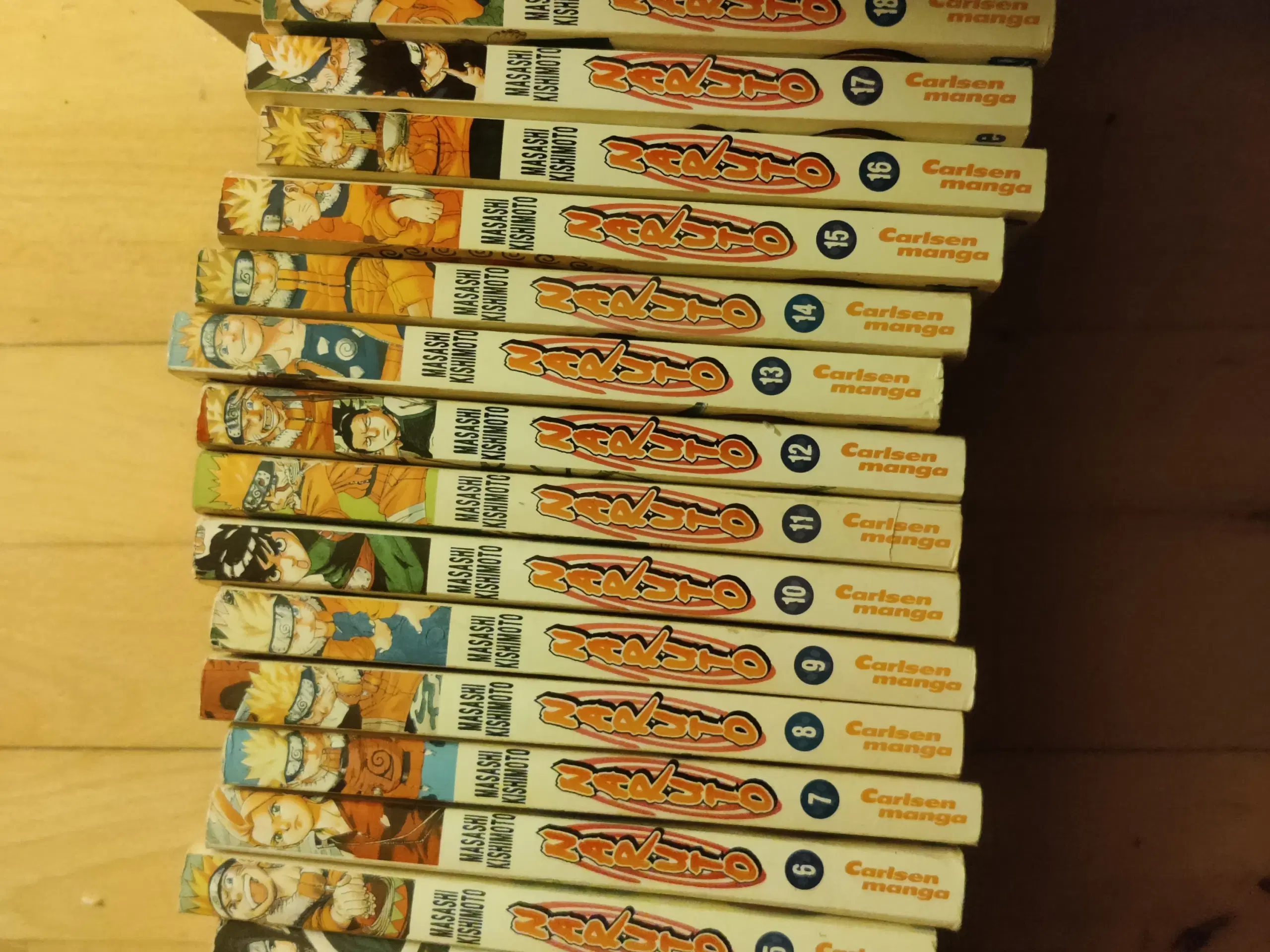 One piece, Naruto, Manga