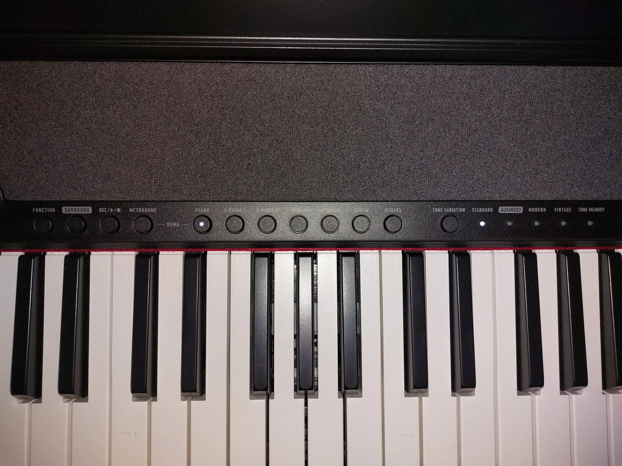 Casio CT-S1BK Piano sæt